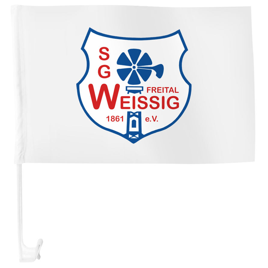 Autoflagge SG Freital-Weißig